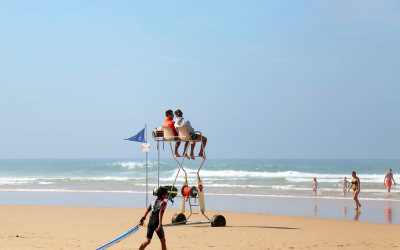 Immersion à pyla sur mer entre dunes et plages sauvages
